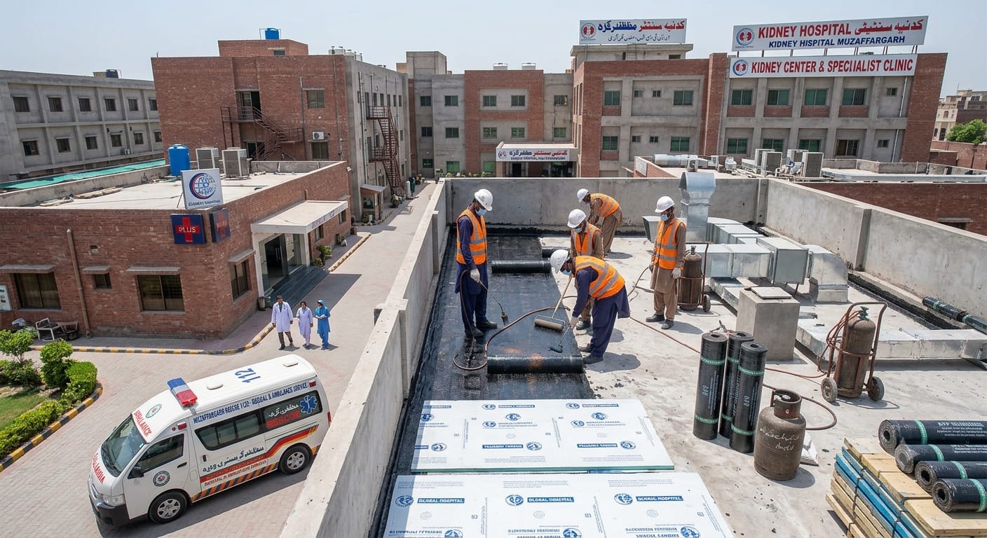 Polyurethane Spray & Roof Proofing